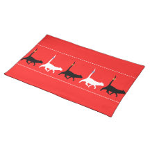 Katten går det matta stället bordstablett