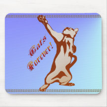 Katter är för evigt! Mousepad Mus Matta