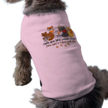 Katter är lika potatischiper djur tee shirt