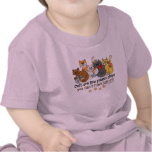 Katter är lika potatischiper t-shirts