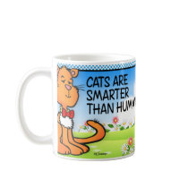 Katter är mer smart muggar