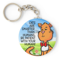 Katter är mer smart nyckelringar