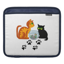 Katter på lek sleeve för iPads
