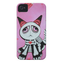Kattungegodisrosor iPhone 4 Fodraler