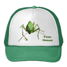 Katydid tänkagrönt mesh kepsar