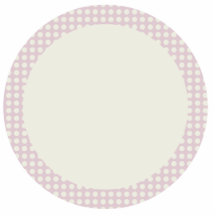 KAWAII-BAND OCH POLKADOTS-PASTELLLILOR PHOTO CUT OUT