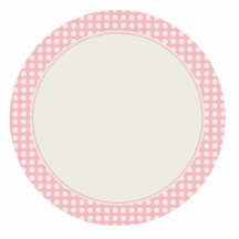 KAWAII-BAND OCH POLKADOTS-PASTELLROSOR CUT OUT