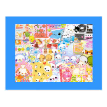 Kawaii blandningvykort