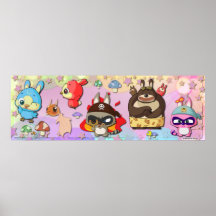 Kawaii för tecken för rolig TYZU-tecknad gullig af