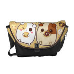Kawaii försökskaninar messenger bag