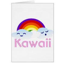 Kawaii hälsningkort