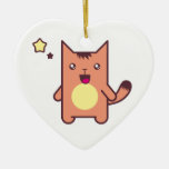 Kawaii katt julgransdekorationer