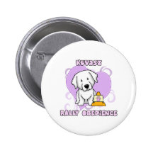 Kawaii Kuvasz samlar Obedience Knapp Med Nål