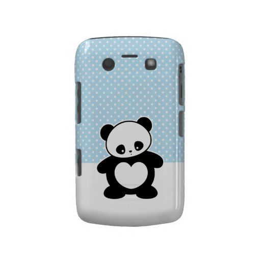Kawaii panda blackberry skal