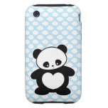 Kawaii panda iPhone 3 tough covers