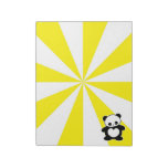 Kawaii panda memo block