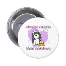 Kawaii samlar den tibetana terrieren Obedience Knapp