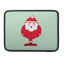Kawaii Santa Sleeve För MacBook Pro