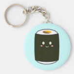 Kawaii Sushirulle Nyckel Ringar