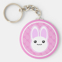 Kawaii Usagi kaninkanin Keychain Nyckelringar