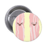 kawaiibacon så lycklig frukost knapp med nål