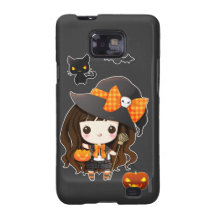 Kawaiii Halloween häxa