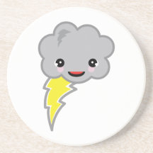 kawaistormmoln glasunderlägg