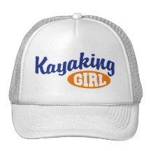 Kayaking flicka mesh kepsar
