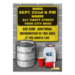 Kegpartyinbjudningar