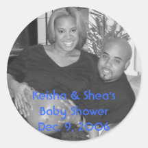 KeiShea, Keisha & sheas baby shower Dec. 9, 2006 Klistermärken