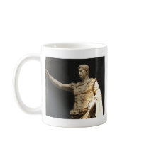 Kejsare Constantine, första kristna romerska kejsa Kaffe Mugg