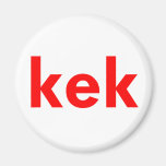 kek magnet för kylskåp
