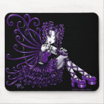 "Kelli" purpurfärgade felika Mousepad Mus Matta