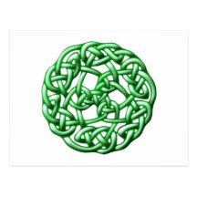 keltischer Knoten Ornament celtic knot Postkarte