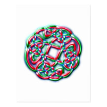 keltischer Knoten Ornament celtic knot Postkarten
