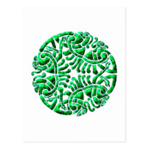 Keltischer Kreis celtic circle Postkarten