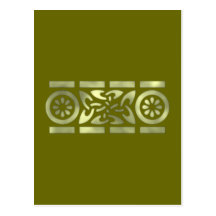 keltisches Muster celtic pattern Postkarten