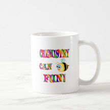 Kemi är rolig kaffe kopp