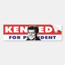 Kennedy bildekal 1960