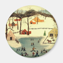 Kens konst kylskåpsnagnet