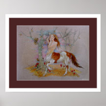 Kentaur - höstdans print