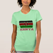 Kenya flaggaT-tröja