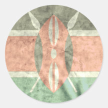 Kenya Klistermärken