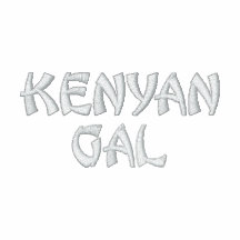 Kenyanskt gal. broderade luvtröjor
