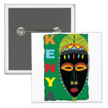 KENYANSKT MASKERA PINS