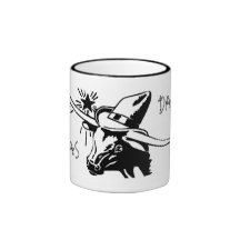 Keramisk mugg för Dallas Texas Longhorn