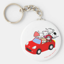 Keychain - alla tecken - RedCar Nyckel Ring