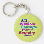 Keychain för Serenitybönwordle Nyckel Ringar