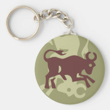 keychain för zodiactaurusnyckel nyckelringar