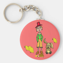 keychain "tecknadkonst ", nyckelringar